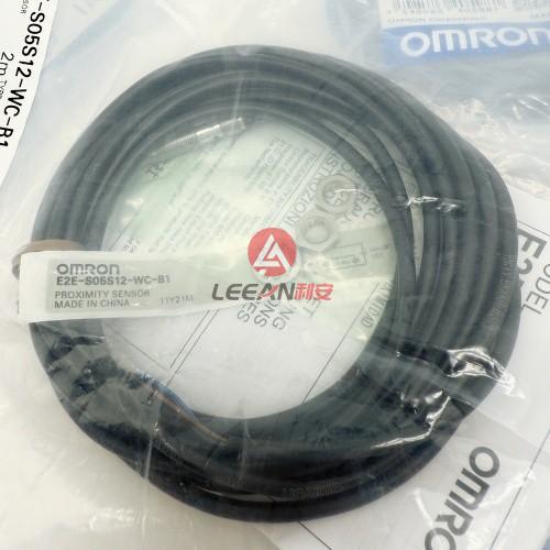 Omron Small-Diameter Proximity Sensor E2E-S05S12-WC-B1 2M Cylinder Type Sensors with Screw New