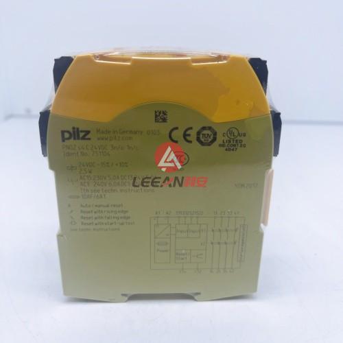 PILZ PNOZ Emergency Stop Safety Relay 751104 E-STOP Sigma Duan-Channel Monitor 24VDC New