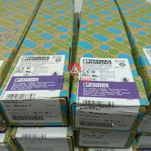 Phoenix Contact Feed-Through Terminal ST2.5-TWIN Terminal Block Connector 3031241 New