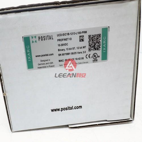 POSITAL IXARC Absolute Multiturn Rotary Encoder UCD-EIC1B-1213-L100-PRM Profinet Interface New