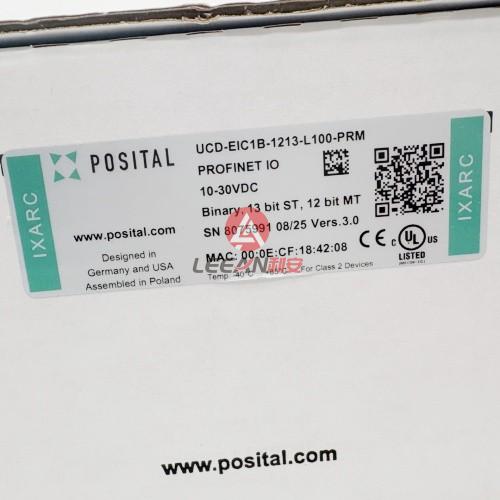 POSITAL IXARC Absolute Multiturn Rotary Encoder UCD-EIC1B-1213-L100-PRM Profinet Interface New