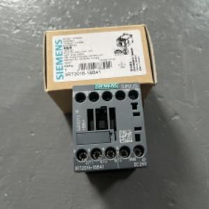 SIEMENS 3-Pole Power Contactor 3RT2016-1BB41 Auxiliary Contacts 1NO Size S00 Screw Terminal 4KW AC3.9A 24V