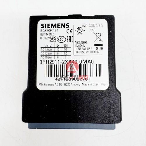 SIEMENS Auxiliary Switch Block 3RH2911-2XA40-0MA0 Spring-loaded Terminal for 3RT2 Contactors 3RH2 Relays New