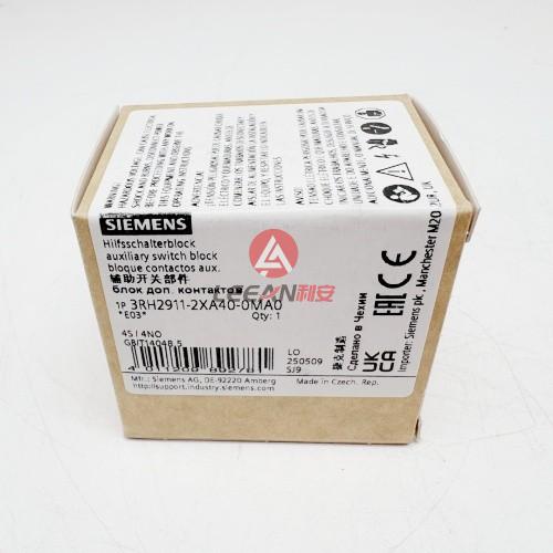 SIEMENS Auxiliary Switch Block 3RH2911-2XA40-0MA0 Spring-loaded Terminal for 3RT2 Contactors 3RH2 Relays New