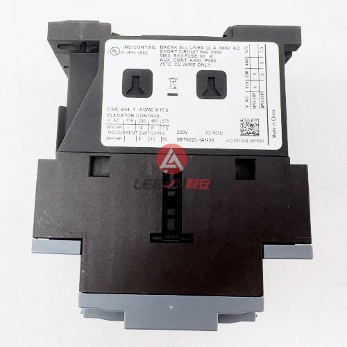 SIEMENS SIRIUS 3 Pole Power Contactor 3RT6023-1AN20 with Screw Terminal Size S0 200 VAC New