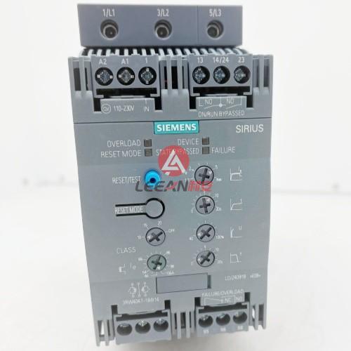 SIEMENS 55KW SIRIUS 3RW40 Soft Starter 3RW4047-1BB14 Circuit Breaker Softstarters 106A 55KW 400V New 