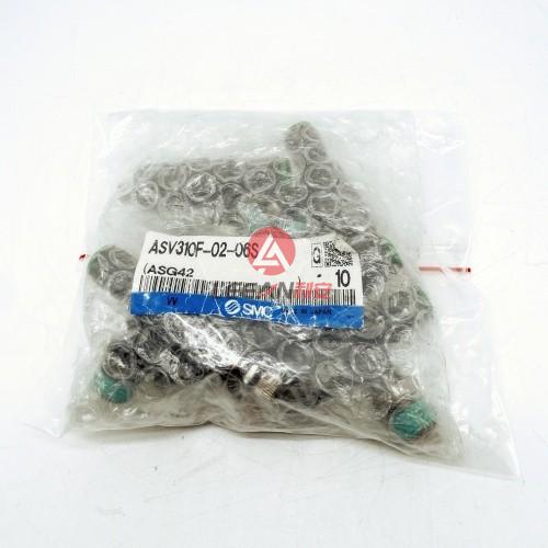 SMC ASV Series Speed Exhaust Controller ASV310F-02-06S Flow Controls Silent Exhaust Valve New