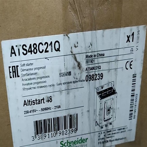 New Original Schneider Electric Altistart 48 Soft Starter DEMAREUR TELEMECANIQUE ATS48C21Q