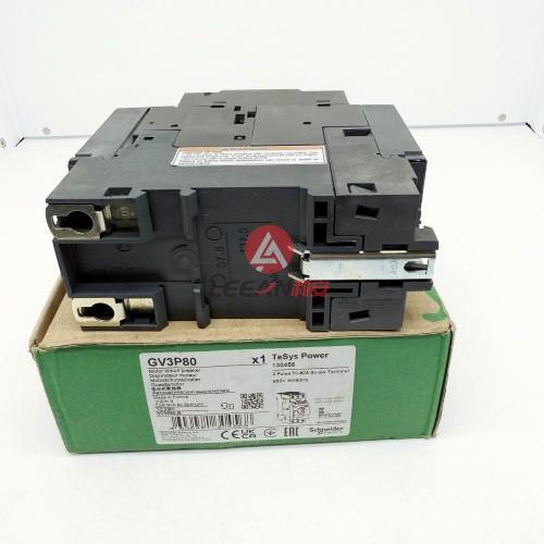 Schneider Electric TeSys Deca 3 Poles Motor Circuit Breaker GV3P80 Thermal Magnetic Breakers 70-80A 690V New