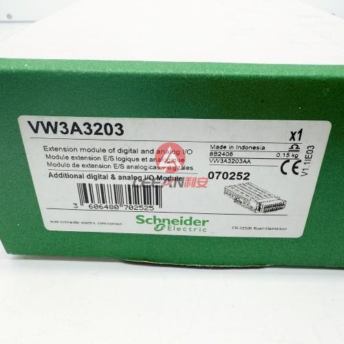 Schneider Electric Additional Input Output Module VW3A3203 Extension Digital I/O Modules 24VDC New