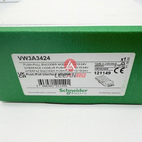 Schneider Electric Push-Pull Interface Encoder VW3A3424 High Threshold Logic Module 12-24V New