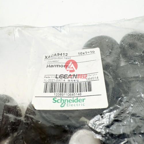 Schneider Electric Harmony Pushbutton Head XACA9412 Round Head for Push Button 22mm Black New