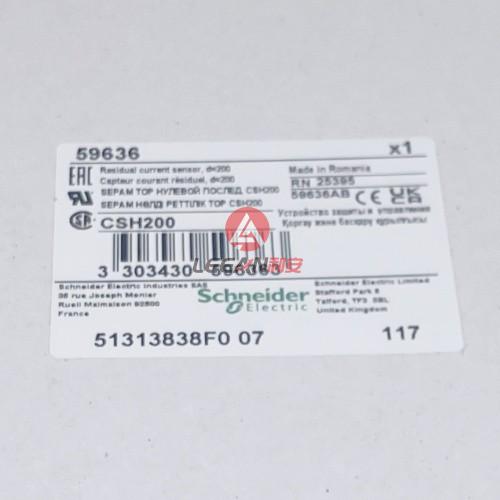 Schneider Electric Core Balance Current Transformer CSH200 for SEPAM Protection Relays 200mm 59636 New