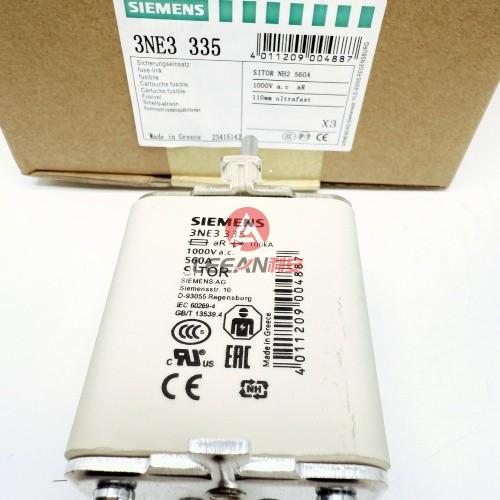 SIEMENS SITOR Fuse Link 3NE3335 Semiconductor with Slotted Blade Contacts 560A 1000V New