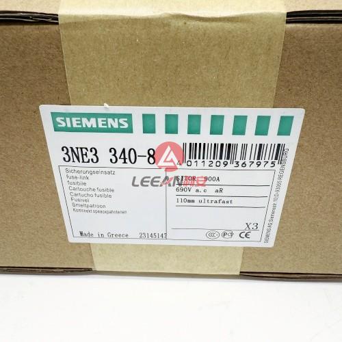 SIEMENS SITOR Fuse Link 3NE3340-8 Semiconductor with Slotted Blade Contacts 900A 690V New