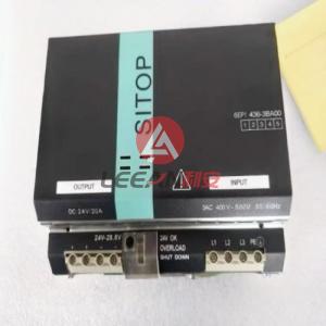 SIEMENS SITOP Modular Power Supply Module 6EP1436-3BA00 Input 3AC 400-500V Output DC24V 20A New