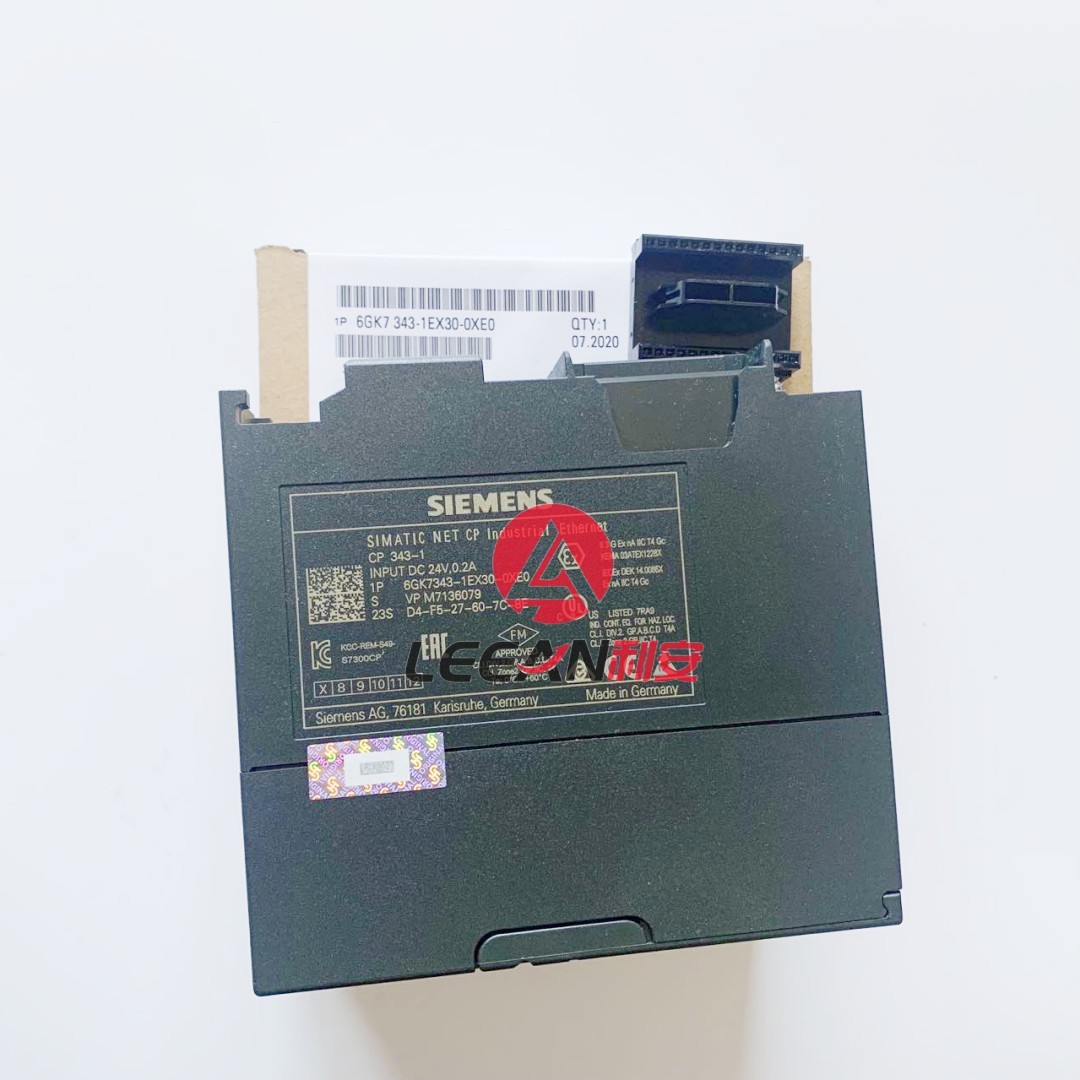 PLC Siemens Communication Processor 6GK7343-1EX30-0XE0 for S7-300 Series Industrial Ethernet New