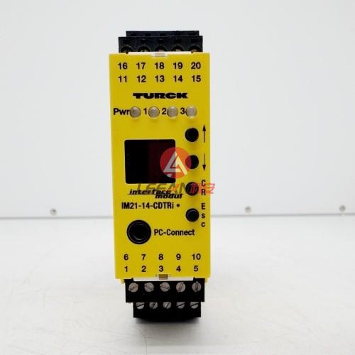 Turck 1-channel Rotational Speed Monitor IM21-14-CDTRI Drehzahlwachter 7505650 20-250V New