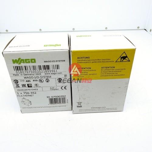WAGO I/O System ETHERNET Fieldbus Coupler 750-352 Profinet 2 Port Switch 100 mBit 24VDC New