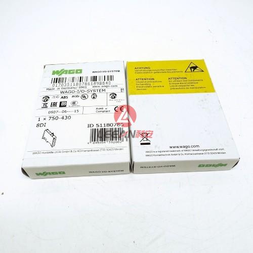 WAGO I/O System 8-Channel Digital Input Module 750-430 Power Supply 24 VDC 3.0 MS New