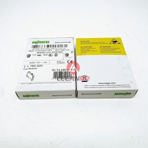 WAGO I/O System End Module 750-600 Terminal Block Terminator for Frequency Converter New