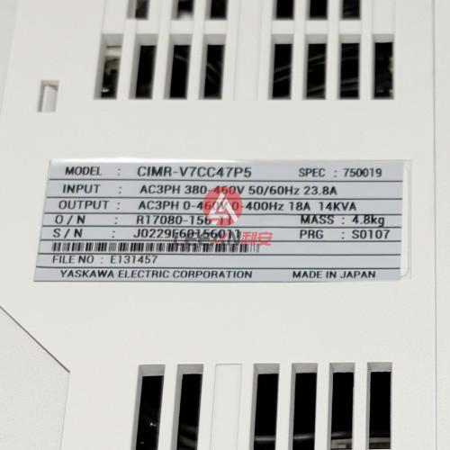 YASKAWA Electric AC VFD Variable Frequency Drive CIMR-V7CC47P5 Industrial VS Mini V7 Frequency Inverter 3PH 380-460V New